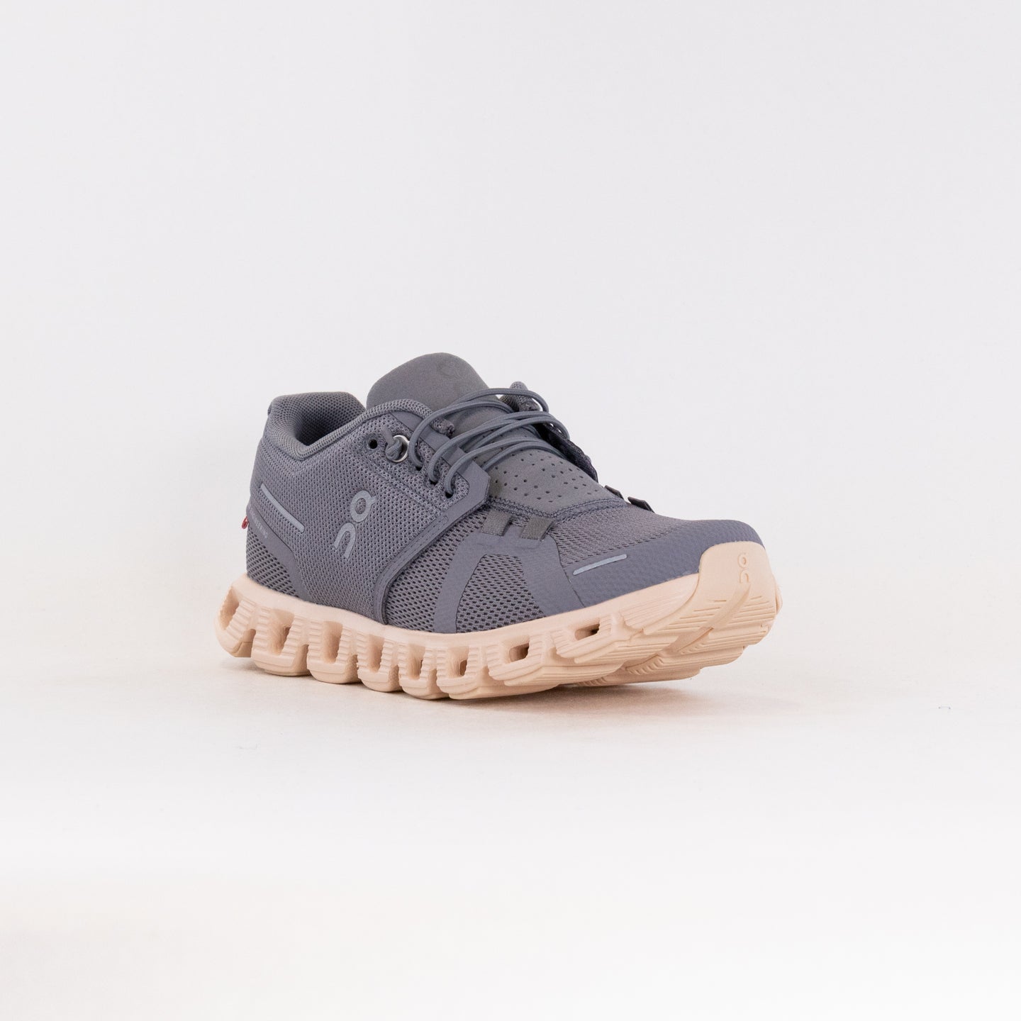 On Women's Cloud 5 Running Shoes - Zinc/Shell Colorway