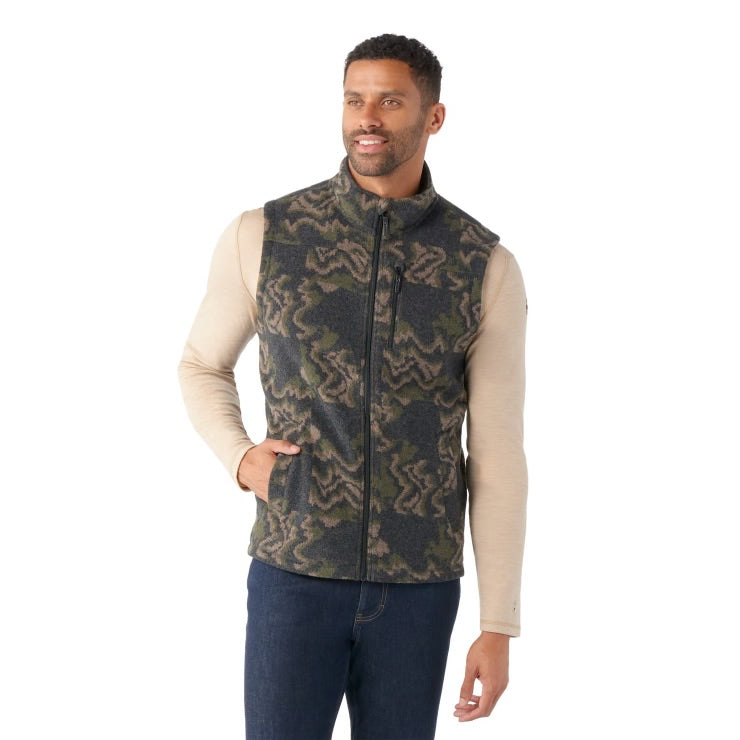 Smartwool Men's Cozy Fleece Vest for Hudson Trail Adventures