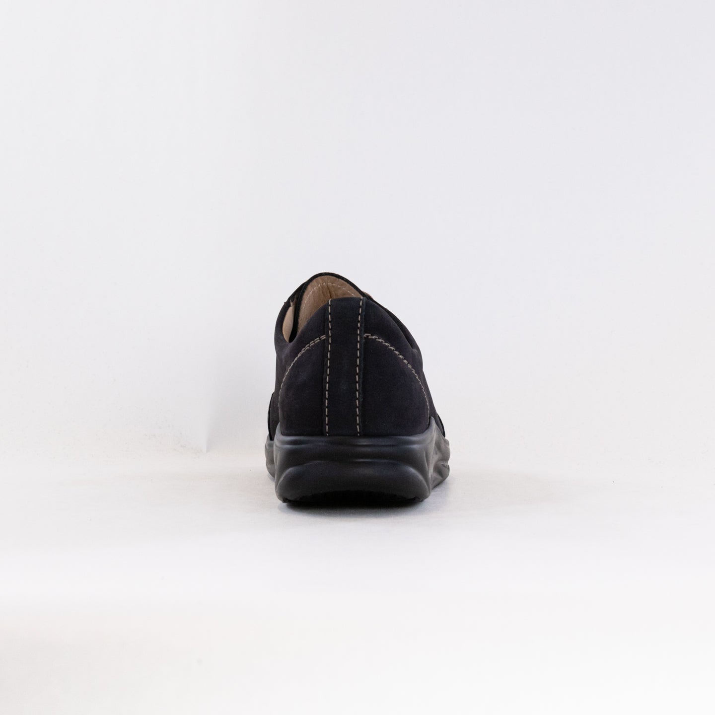 Finn Comfort Women's Ikebukuro Black Leather Lace - Up Comfortable Walking Shoes